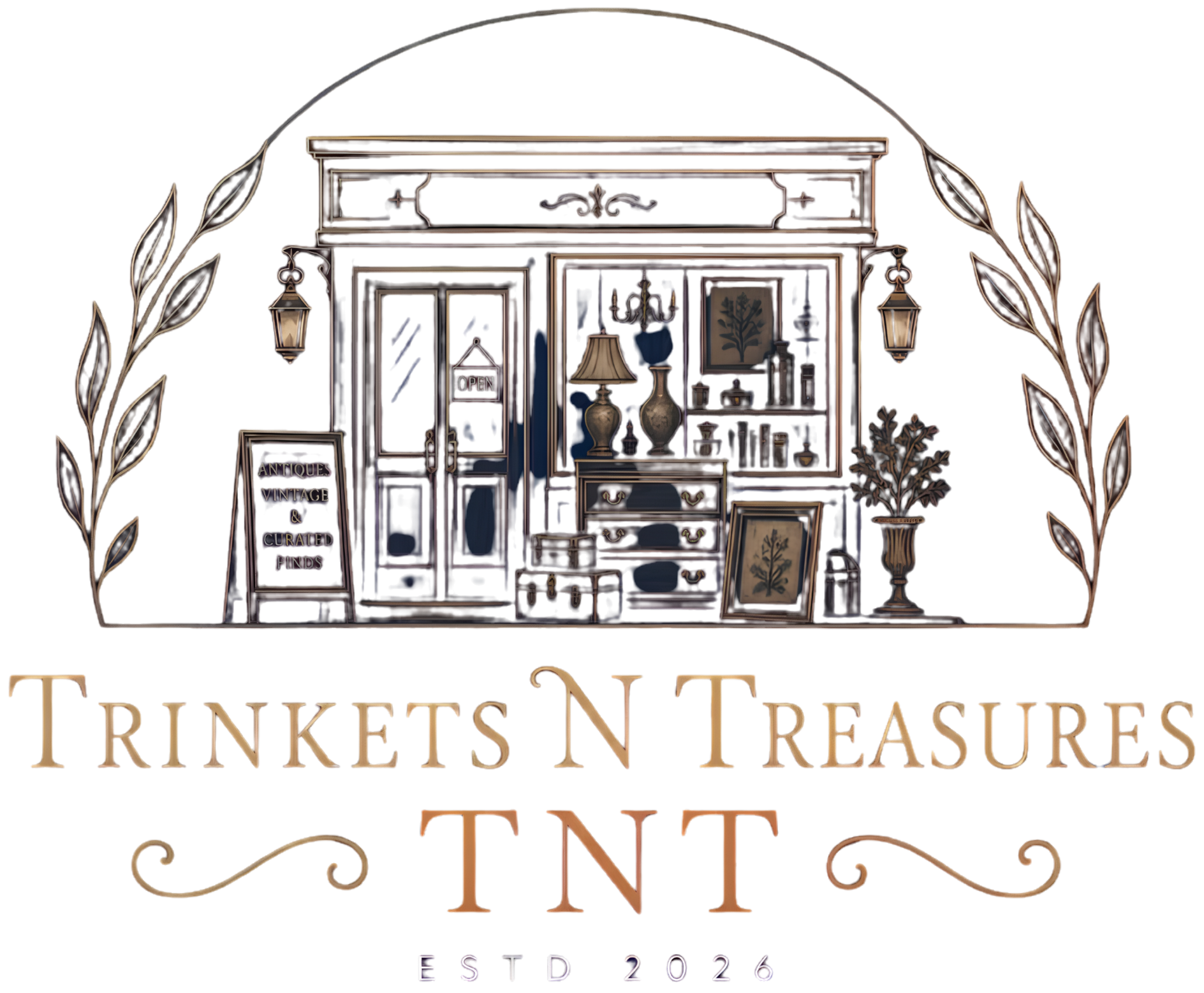 Trinkets N Treasures logo